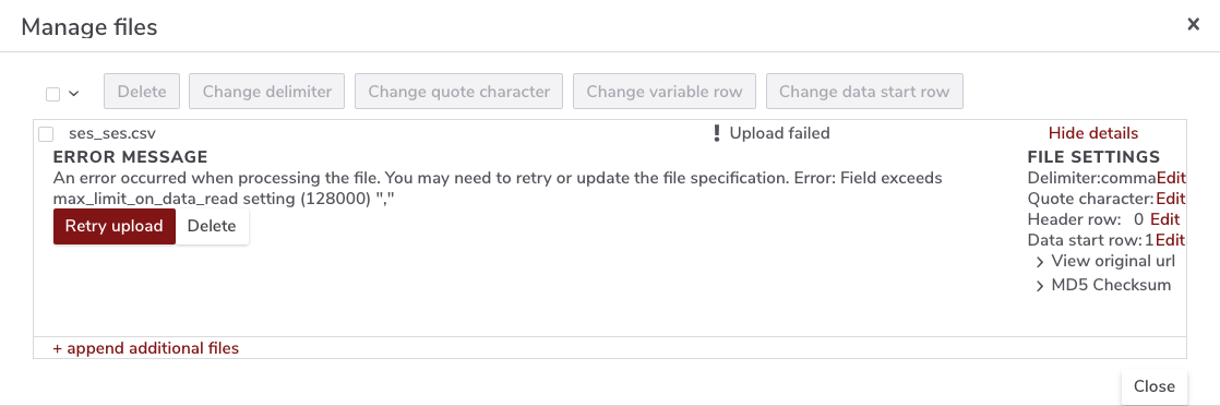 Error when uploading data · Issue #144 · redivis/meta · GitHub