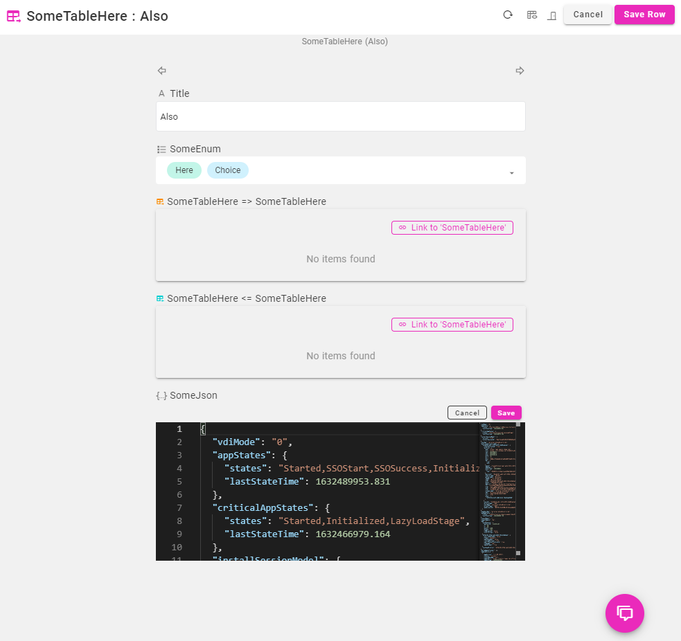 Feature request: Json editor in fullscreen · Issue #570 · nocodb/nocodb ...