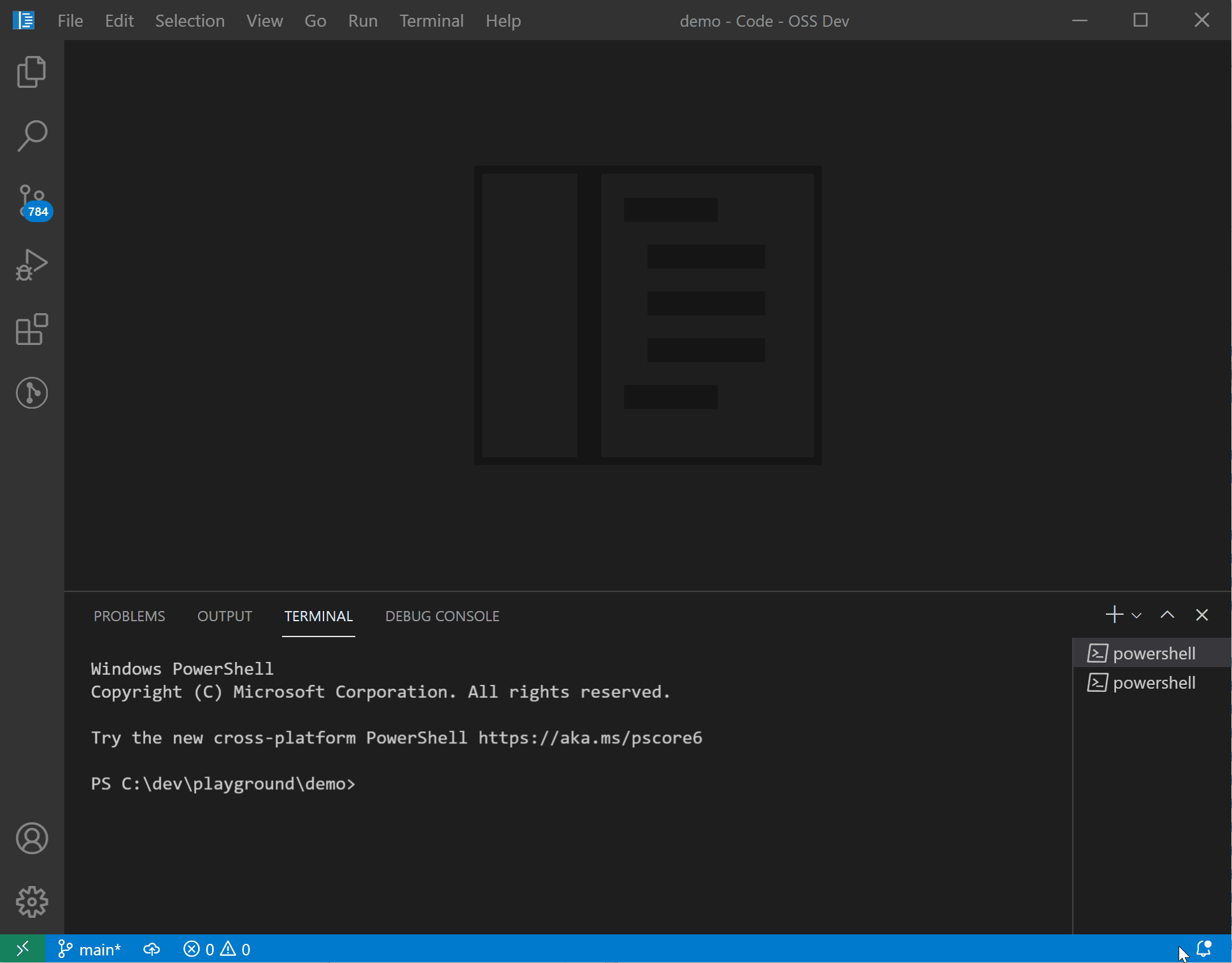 Reloading OSS spawns a new terminal · Issue #129388 · microsoft/vscode ...