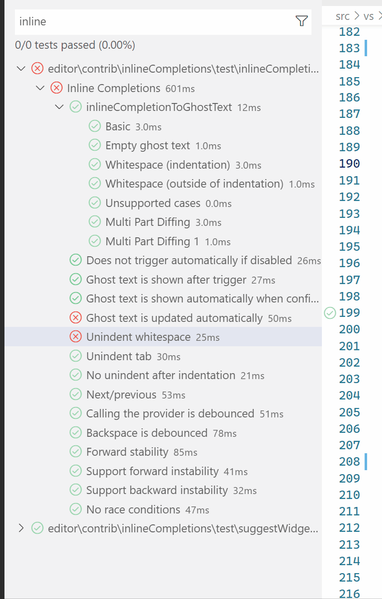 Test Explorer: Mark Tests As Stale When They Did Not Run · Issue ...