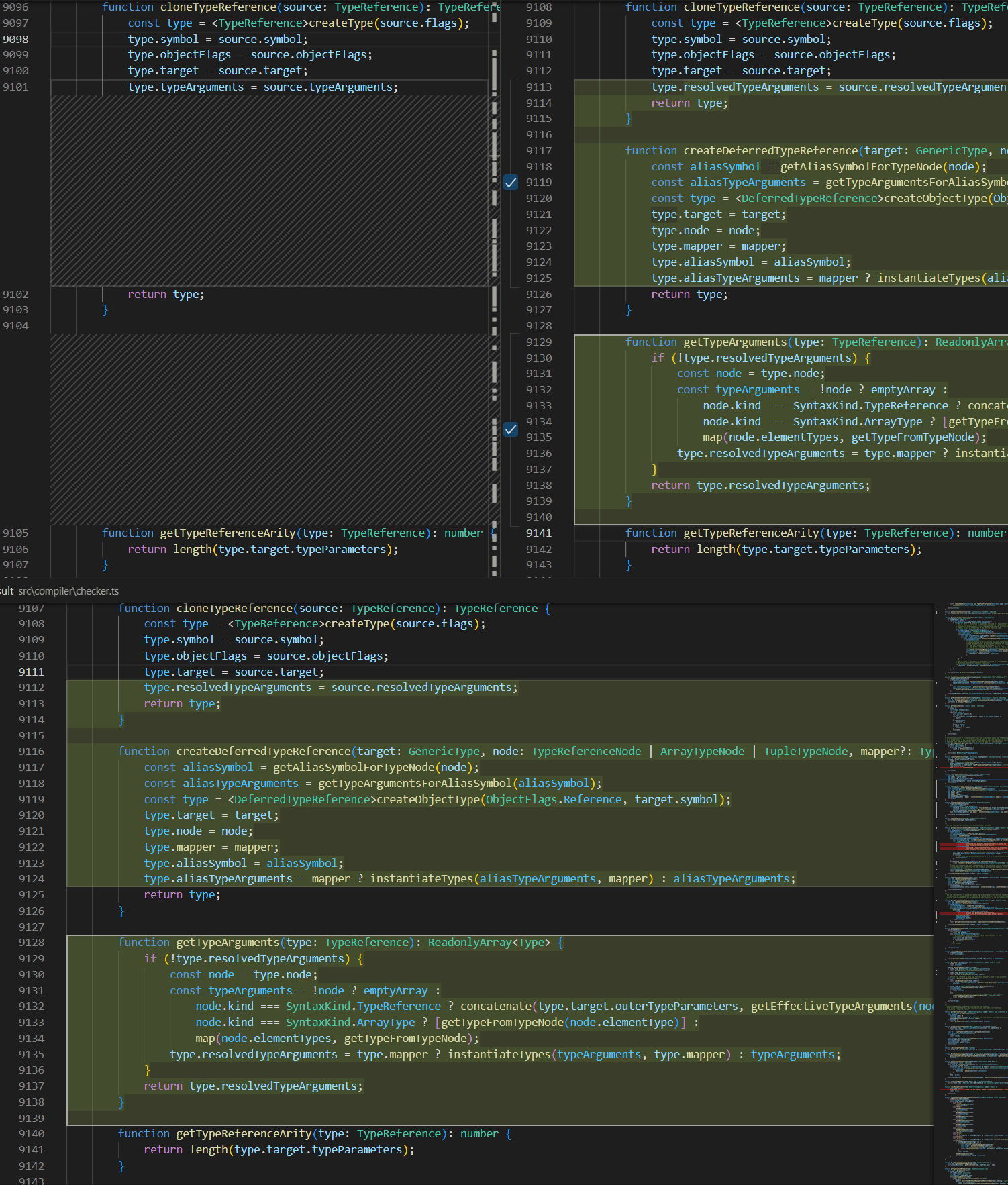 Improve Diffing Algorithm · Issue #153916 · microsoft/vscode · GitHub