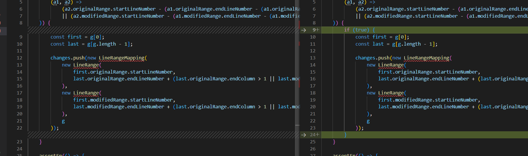 diff experimental algorithm ignores white space changes · Issue #160269 ...