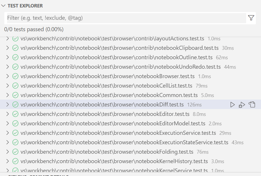 Test Explorer Jumps Too Much When Running VS Code Test Suite · Issue ...