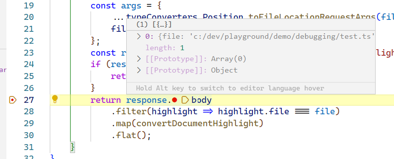 Occurrences highlighting broken in JS/TS on windows · Issue #177823 ...