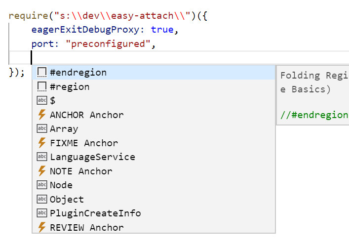 appcode no intellisense