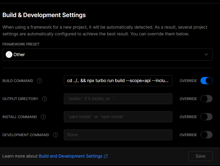 Issue with deploying a nestjs app to vercel · vercel vercel ...
