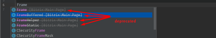 Deprecated methods · Issue #557 · bmewburn/vscode-intelephense · GitHub