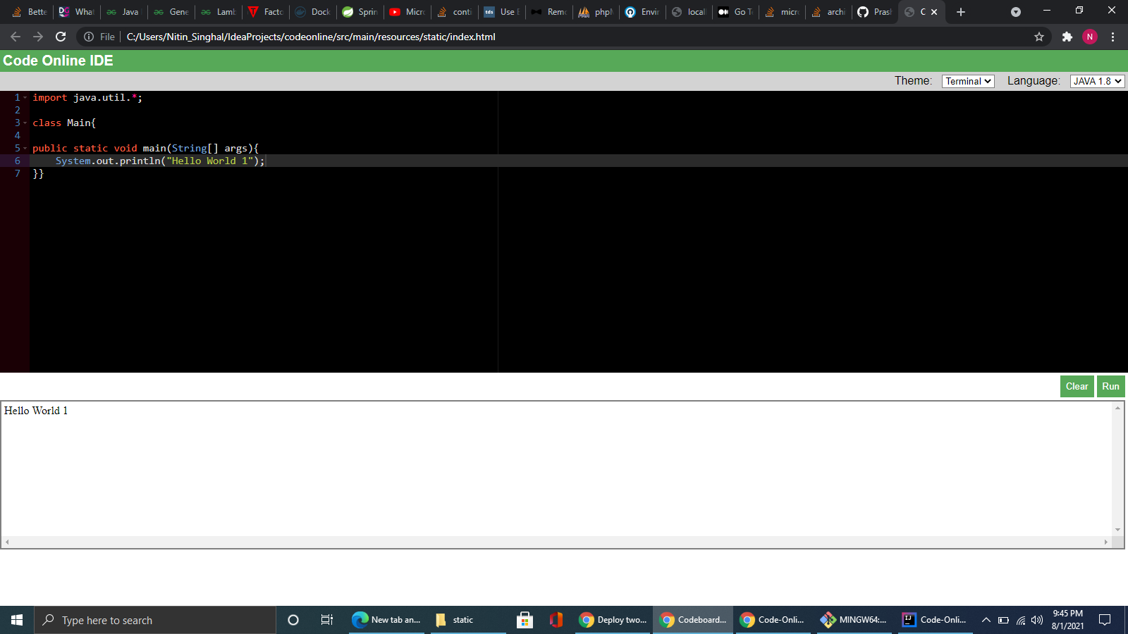 GitHub - nitinigi2/Code-Online: Online coding compiler