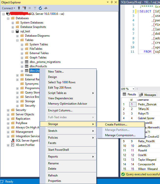 SQL Server Partitioning from Zero · GitHub