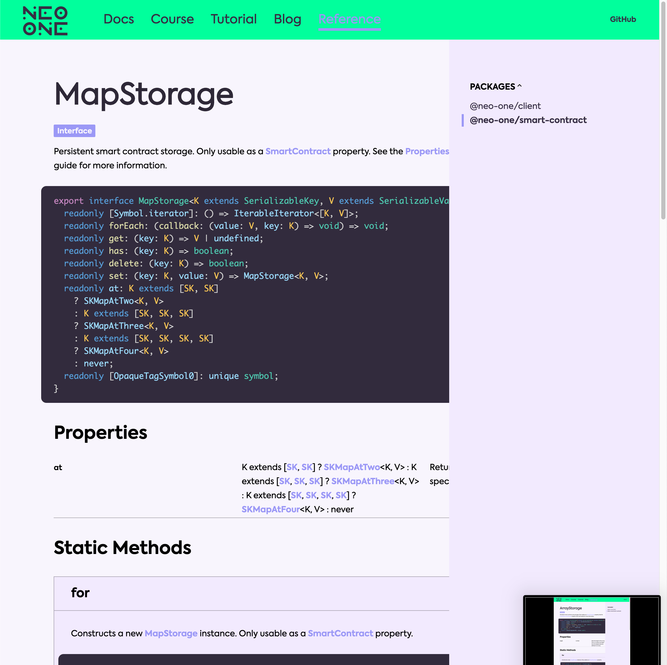 Fix NEO•ONE website reference page layout · Issue #2099 · neo-one-suite ...