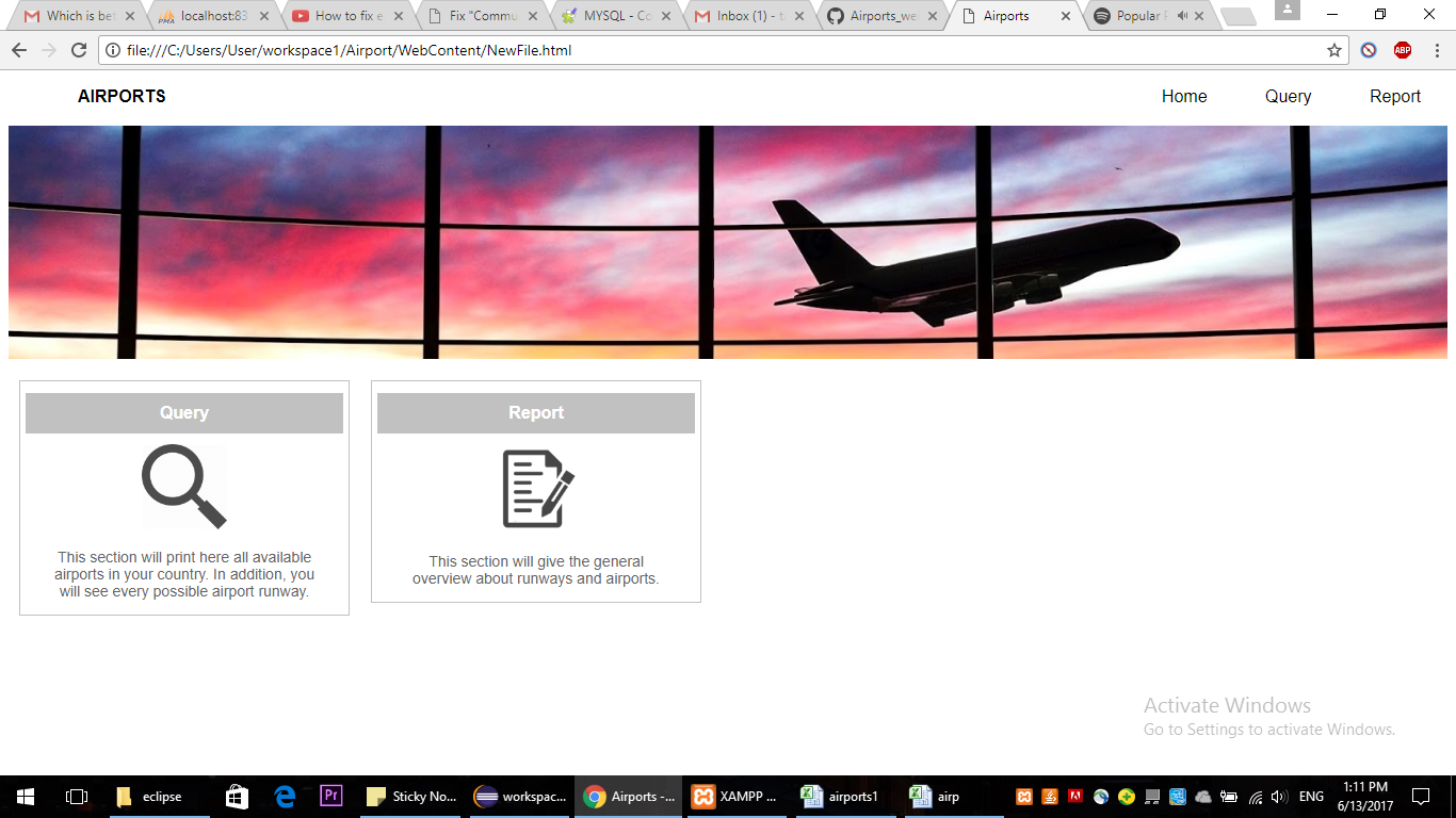 GitHub - tania97/Airports_web: This is a simple web application created ...