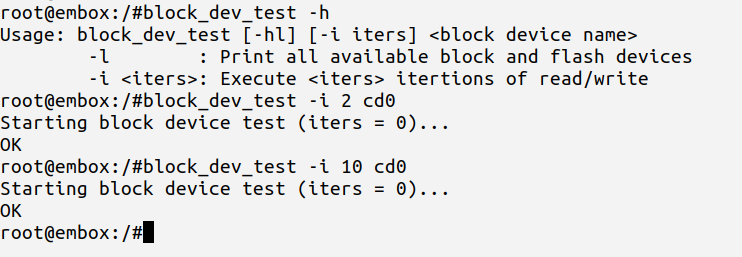 cmd: block_dev_test: Incorrect parsing of command line arguments ... image.