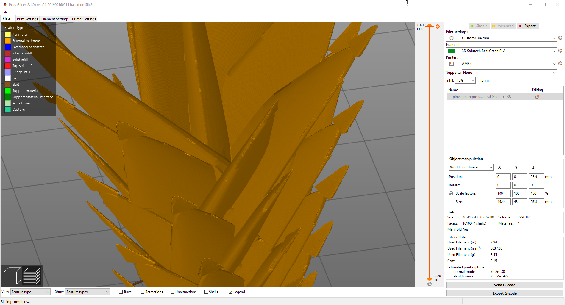 Slicer fails to slice long pointed objects · Issue #3149 · prusa3d ...