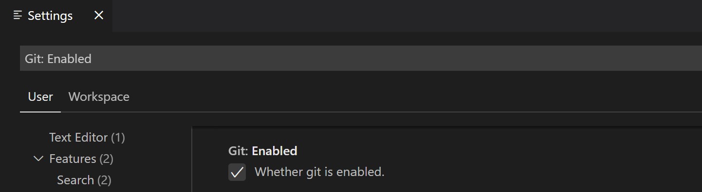 Git Enabled