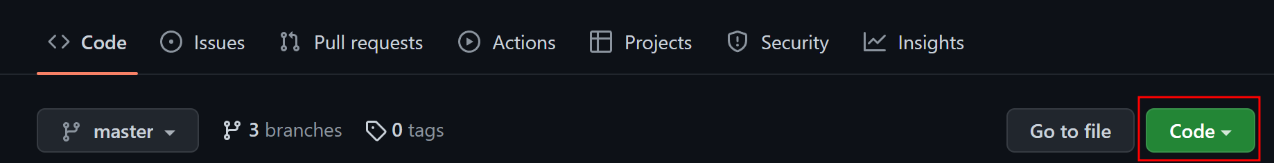 Clone Repository button
