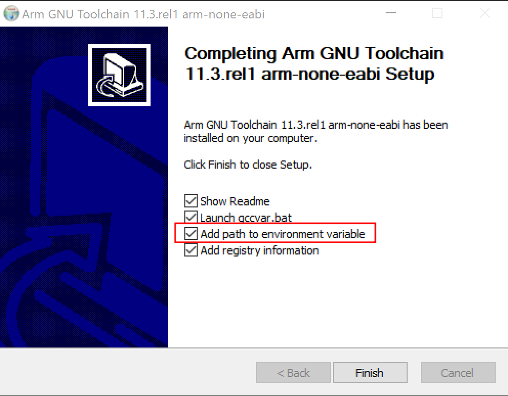 Arm Compiler Path v11