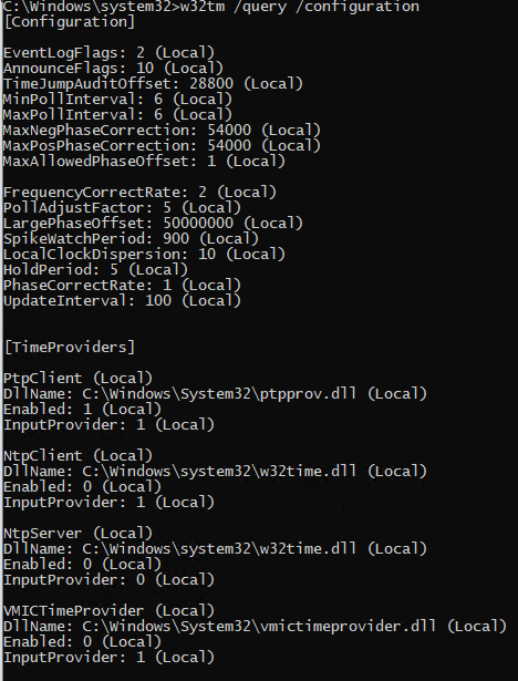 No Synchronization Using Ptp On A Windows 10 Machine Issue 438 Microsoft Sdn Github