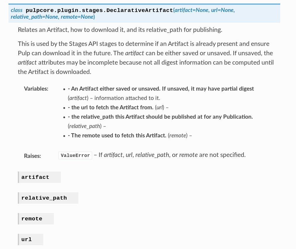 declarativeartifactdocs
