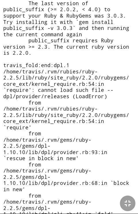 Failed to deploy to Github releases · Issue #999 · travis-ci/dpl · GitHub
