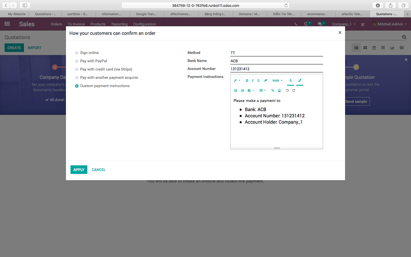 [12.0.x] Set payment method get error · Issue #27813 · odoo/odoo · GitHub