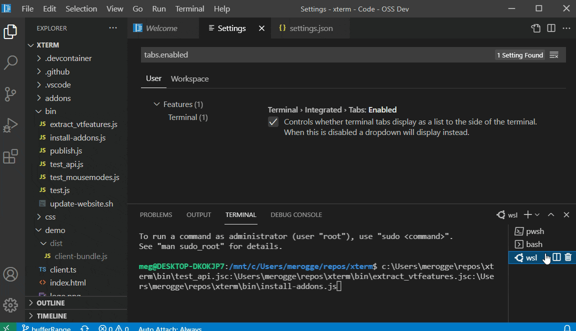 support file drop on a terminal tab · Issue #123348 · microsoft/vscode ...