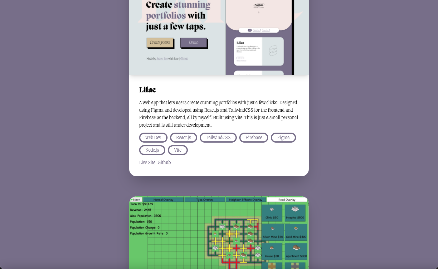 GitHub - DuckAndChips/lilac: Lilac is a web app that helps you create ...