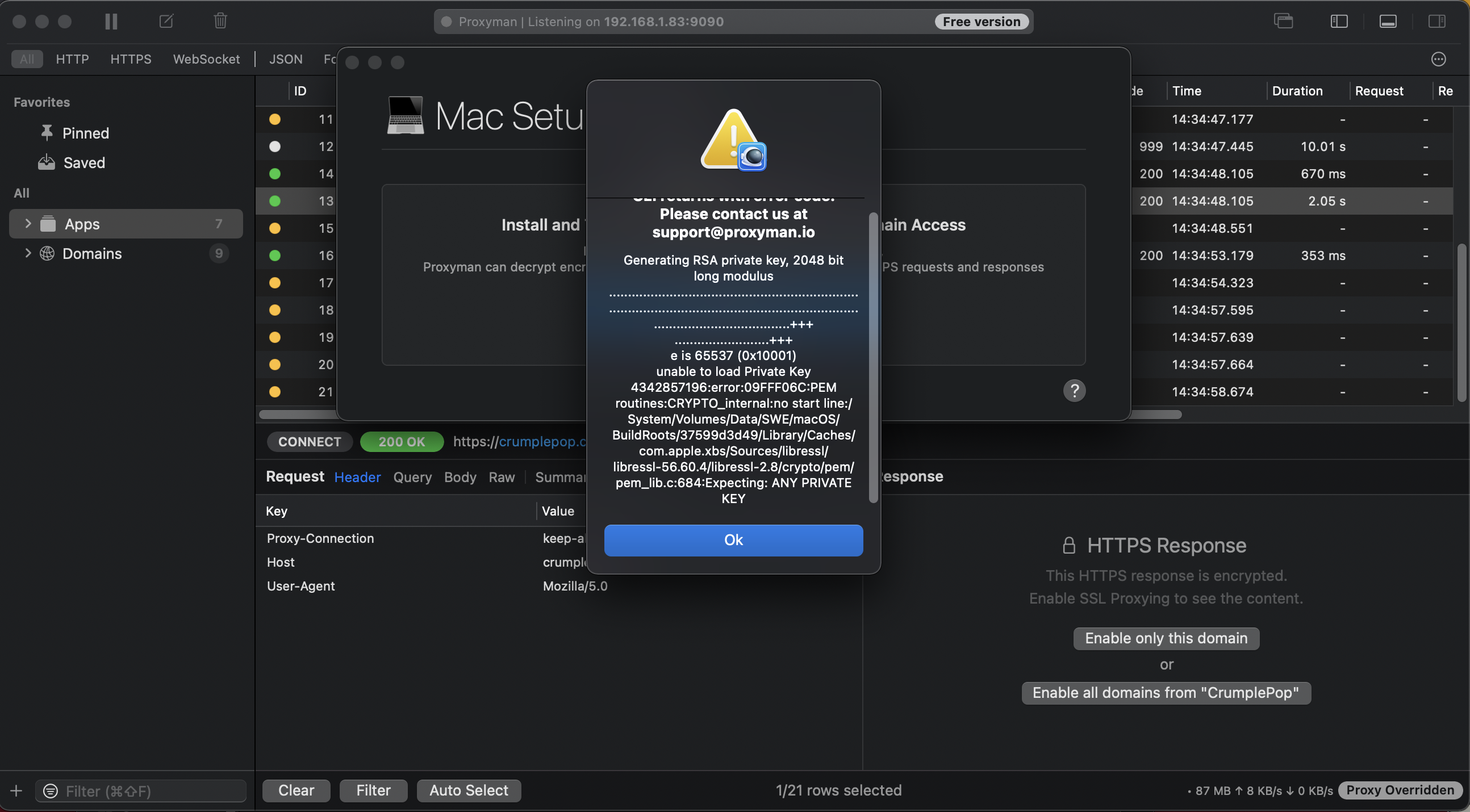Cannot install cerificates · Issue #1783 · ProxymanApp/Proxyman · GitHub