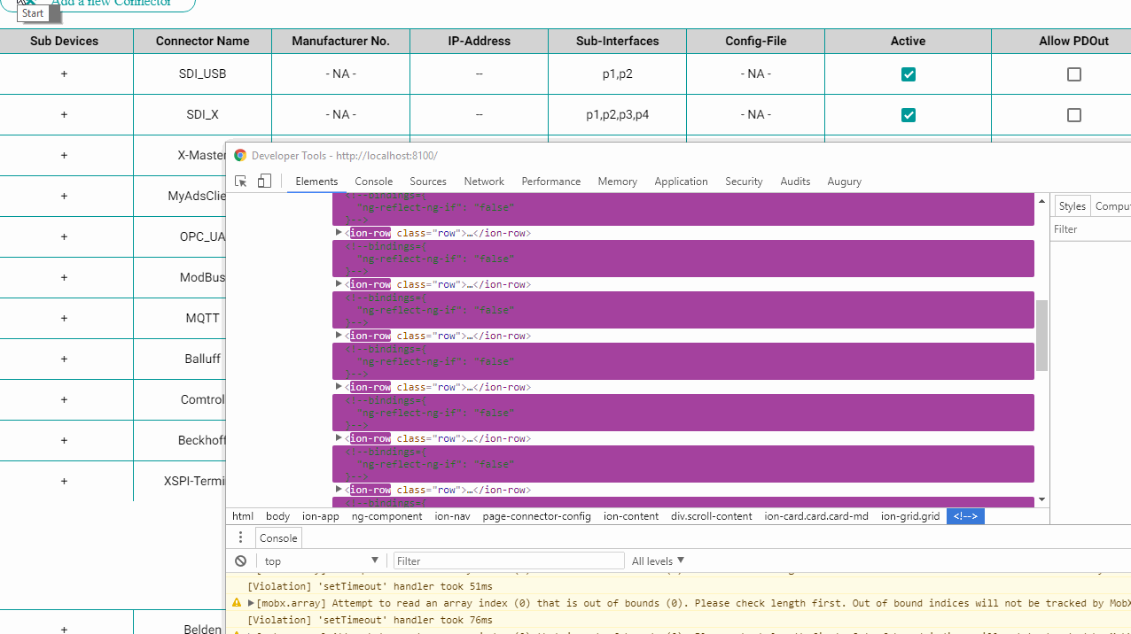 Treeview is updated Infinitely within ngfor · Issue 444