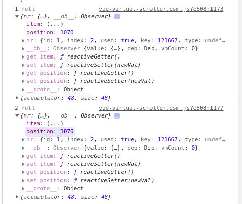 Recycle scroller item's view position issue (translateY invalid ...