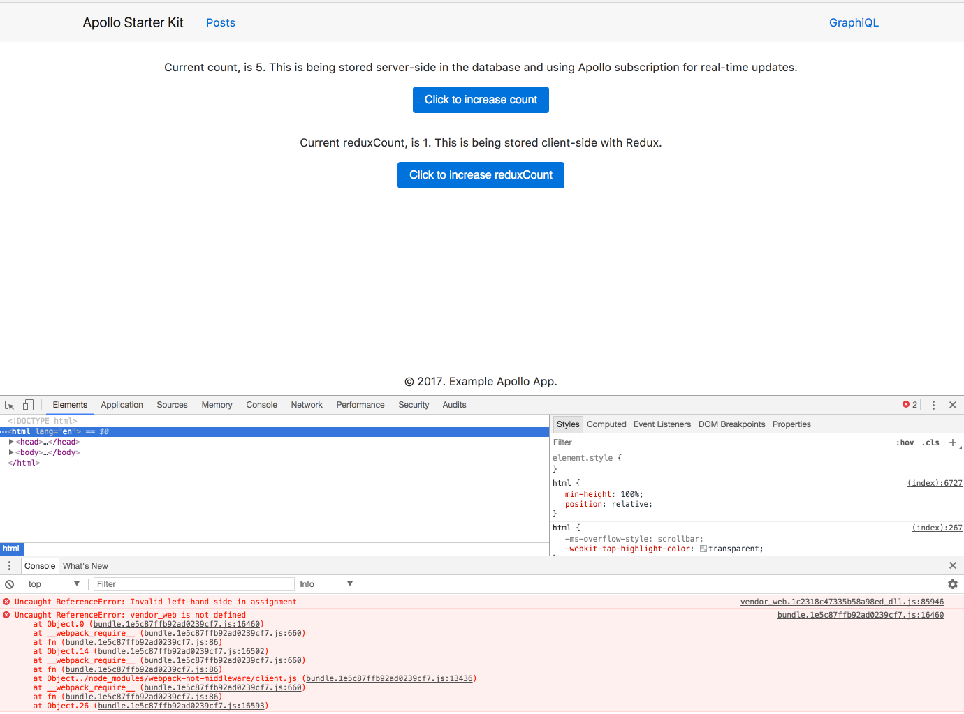 Uncaught Referenceerror: Invalid Left-Hand Side In Assignment