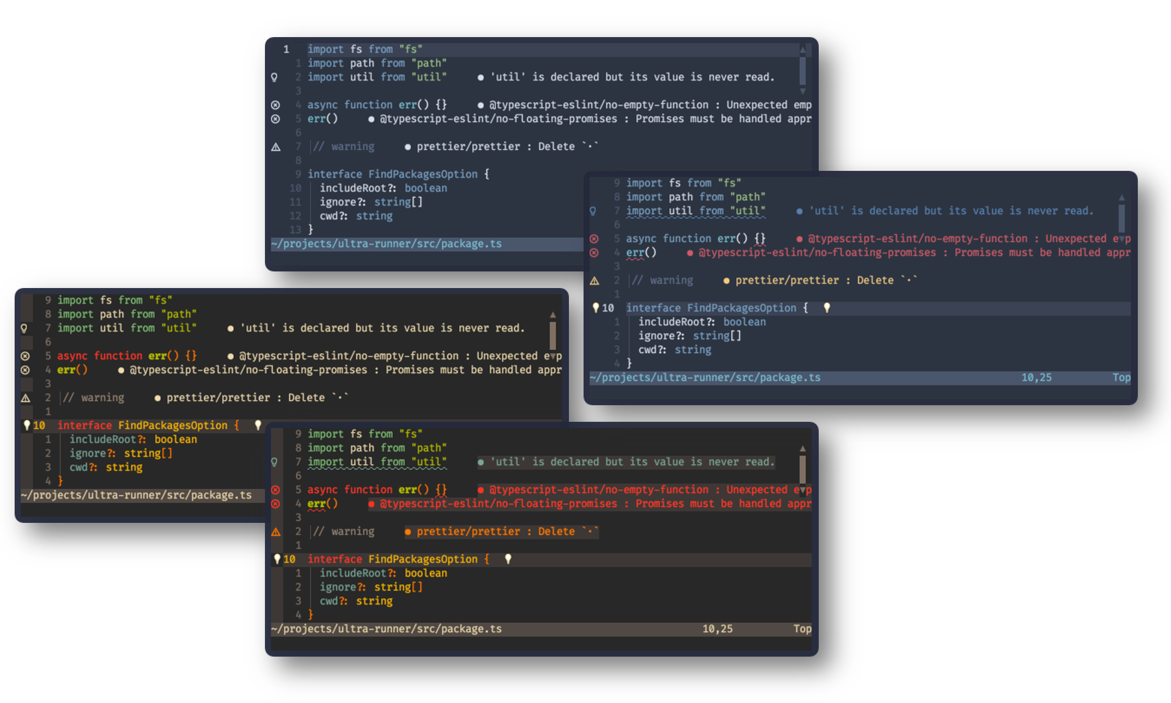 How to change square diagnostic icon in editor · Issue #226 · nvimdev ...
