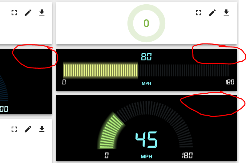 Widget manipulation controls not visible on a black background · Issue ...