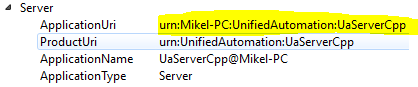 Changing Application URI in client object · Issue #776 · FreeOpcUa ...