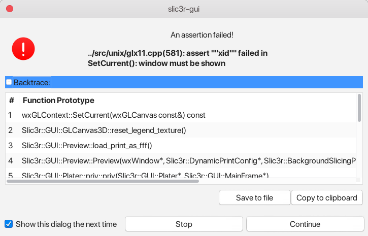 Failed to start slic3r 1.42.0 from git on Linux · Issue #1750 · prusa3d ...