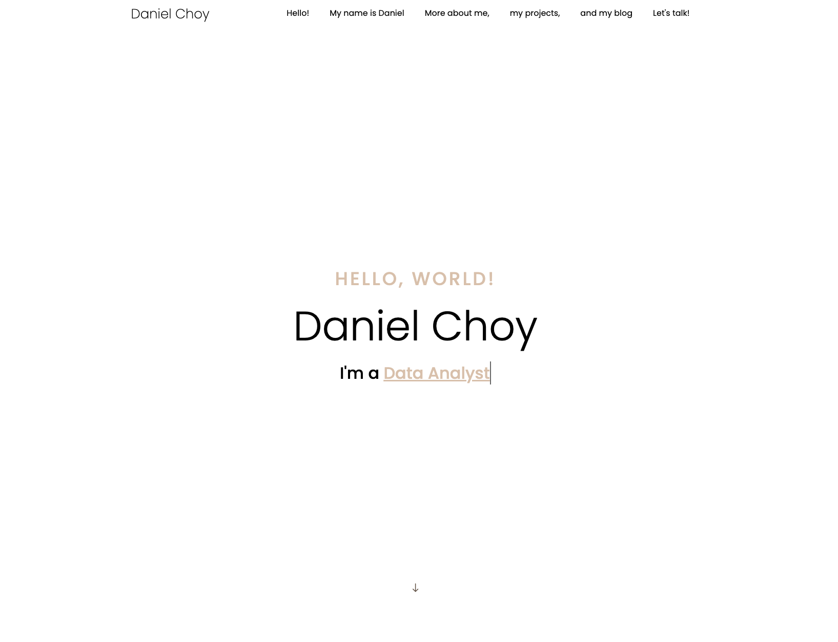 GitHub - danieljinchoy/portfolio: Portfolio for www.danieljinchoy.com