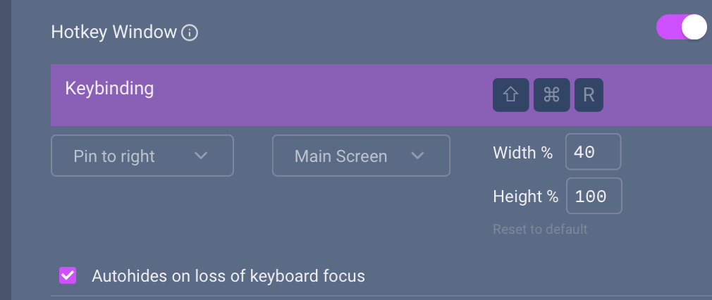 Option to keep hotkey window on screen · Issue #918 · warpdotdev/Warp ...