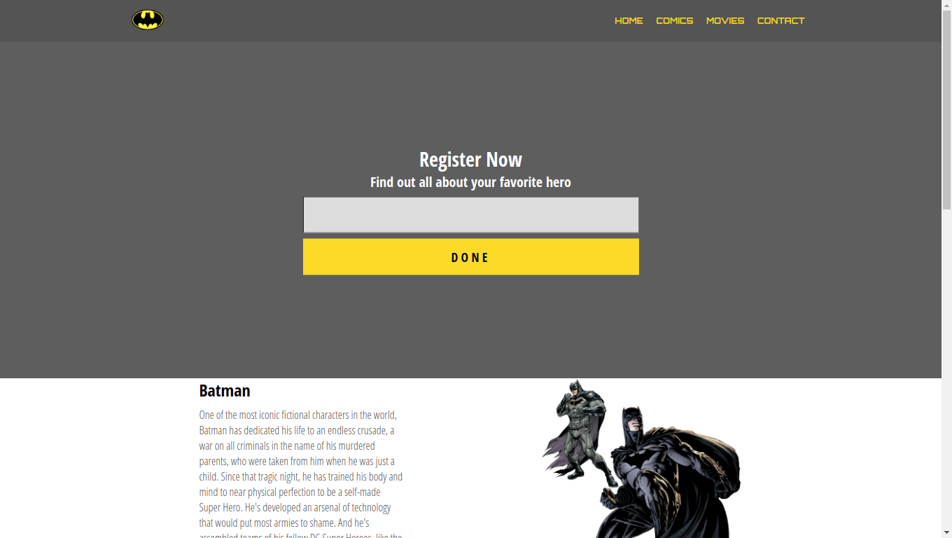 GitHub - DanielSCustodio/Site-Batman-PHP: Um site sobre o Batman ...