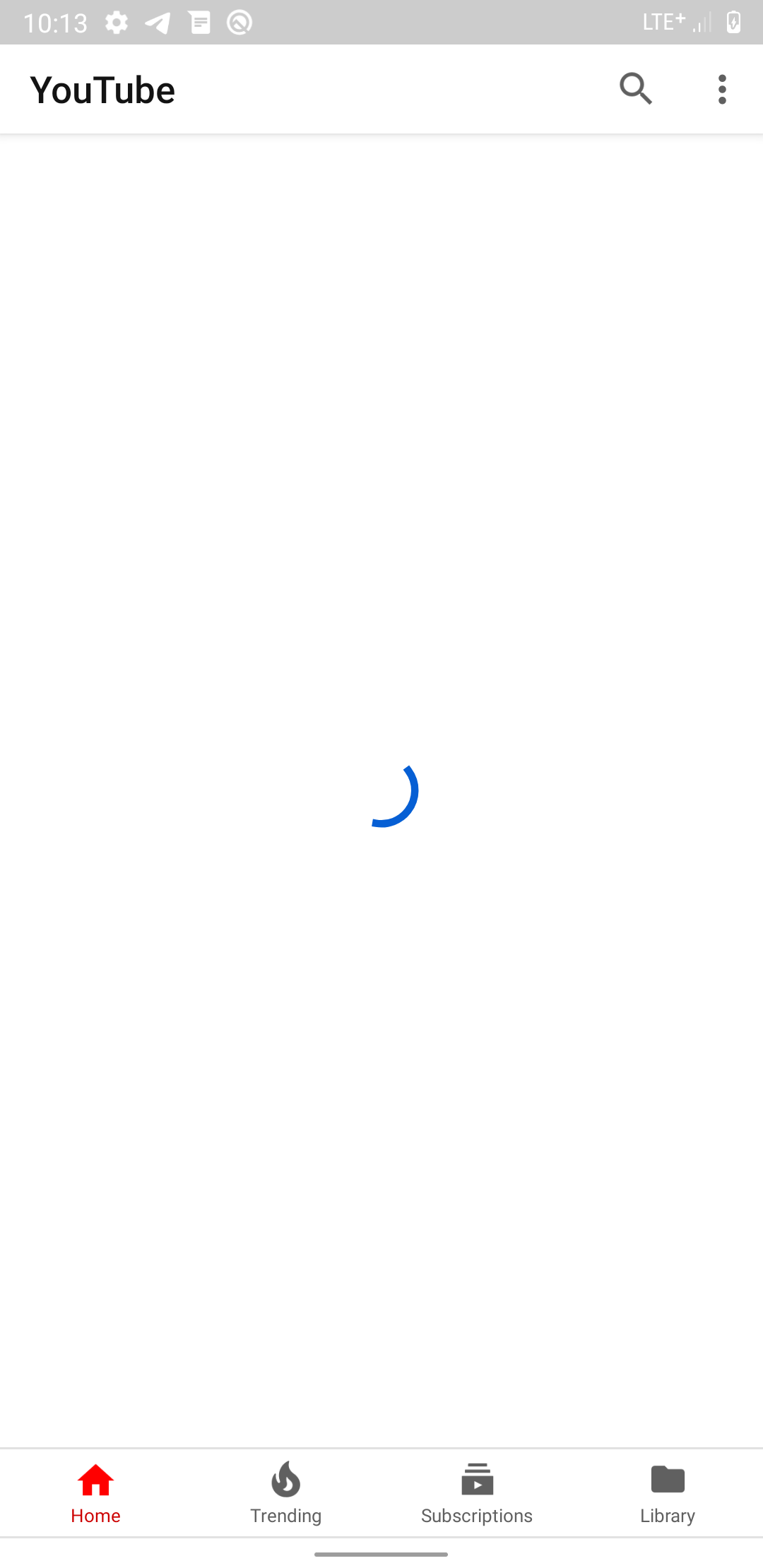 Youtube shows progress bar and not load videos in all quack gsi · Issue ...