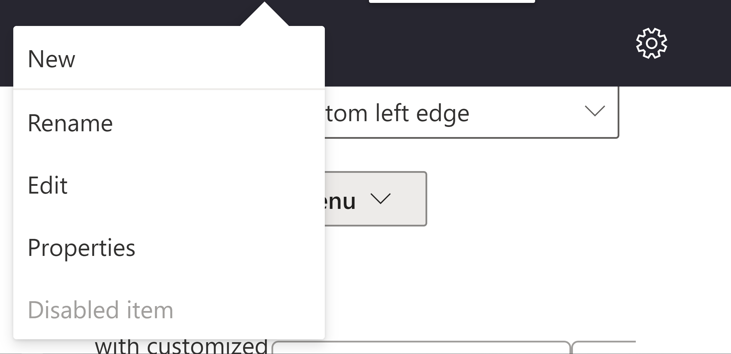 Context Menus are rendered incorrectly at high zoom levels · Issue ...