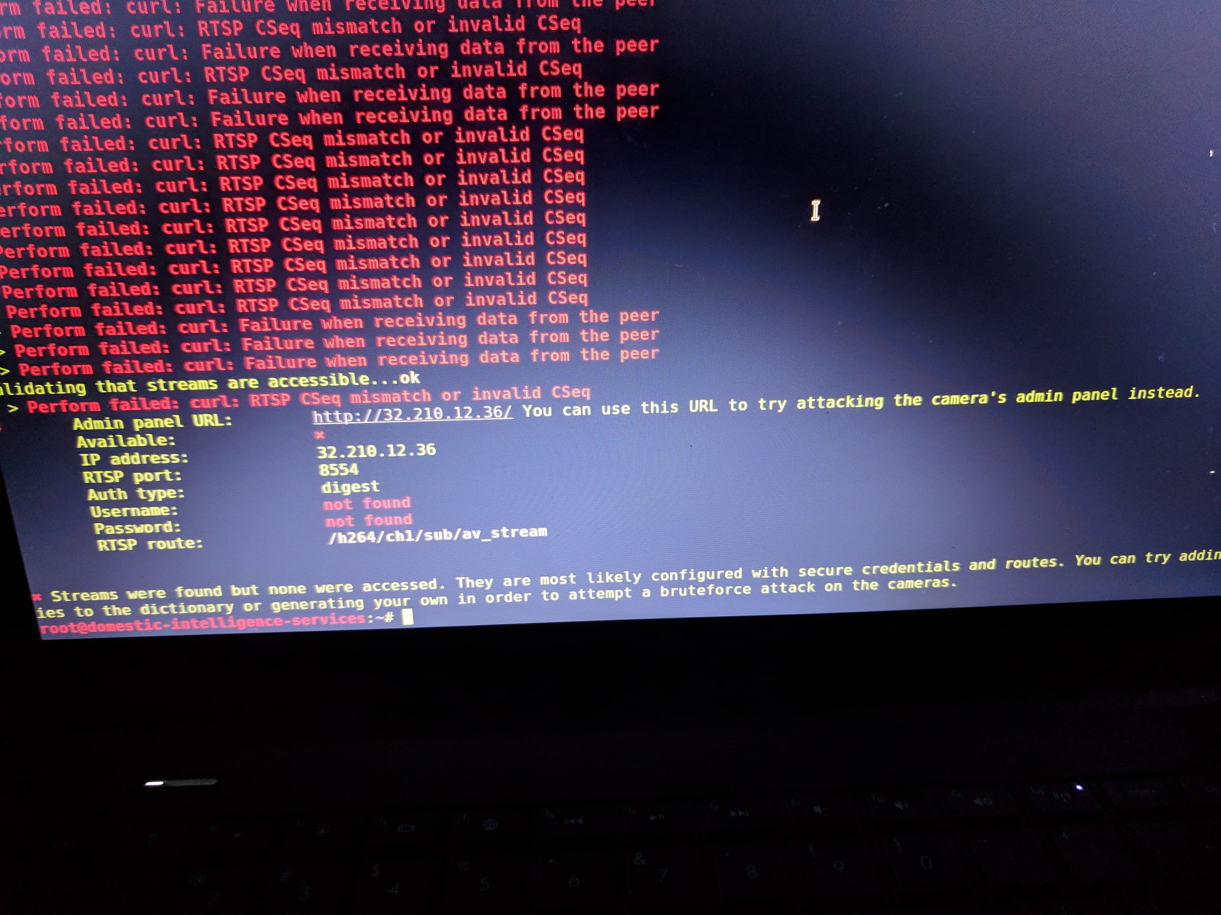 Attack requests dropped · Issue 229 · Ullaakut/cameradar · GitHub