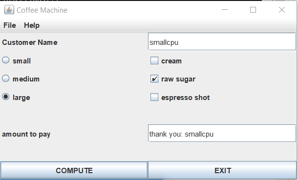 GitHub - smallcpu/Coffee-Machine: Graphical User Input on coffee ...