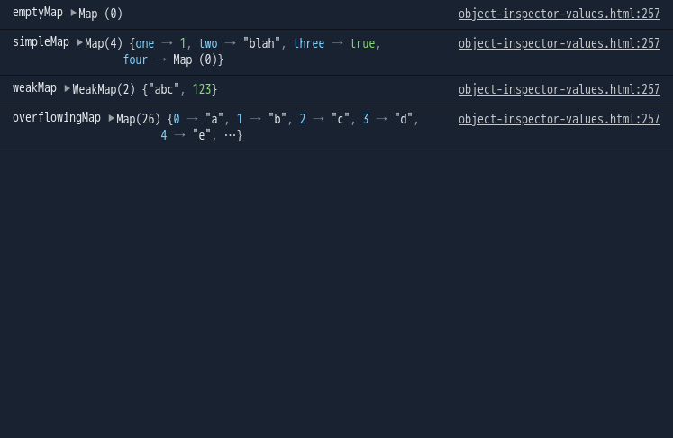 New Console / Object Inspector styles by bvaughn · Pull Request #7345 ...