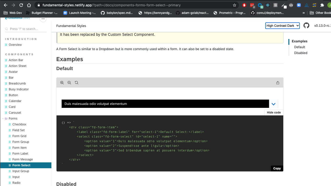 FormSelect: not themed correctly · Issue #1768 · SAP/fundamental-styles ...