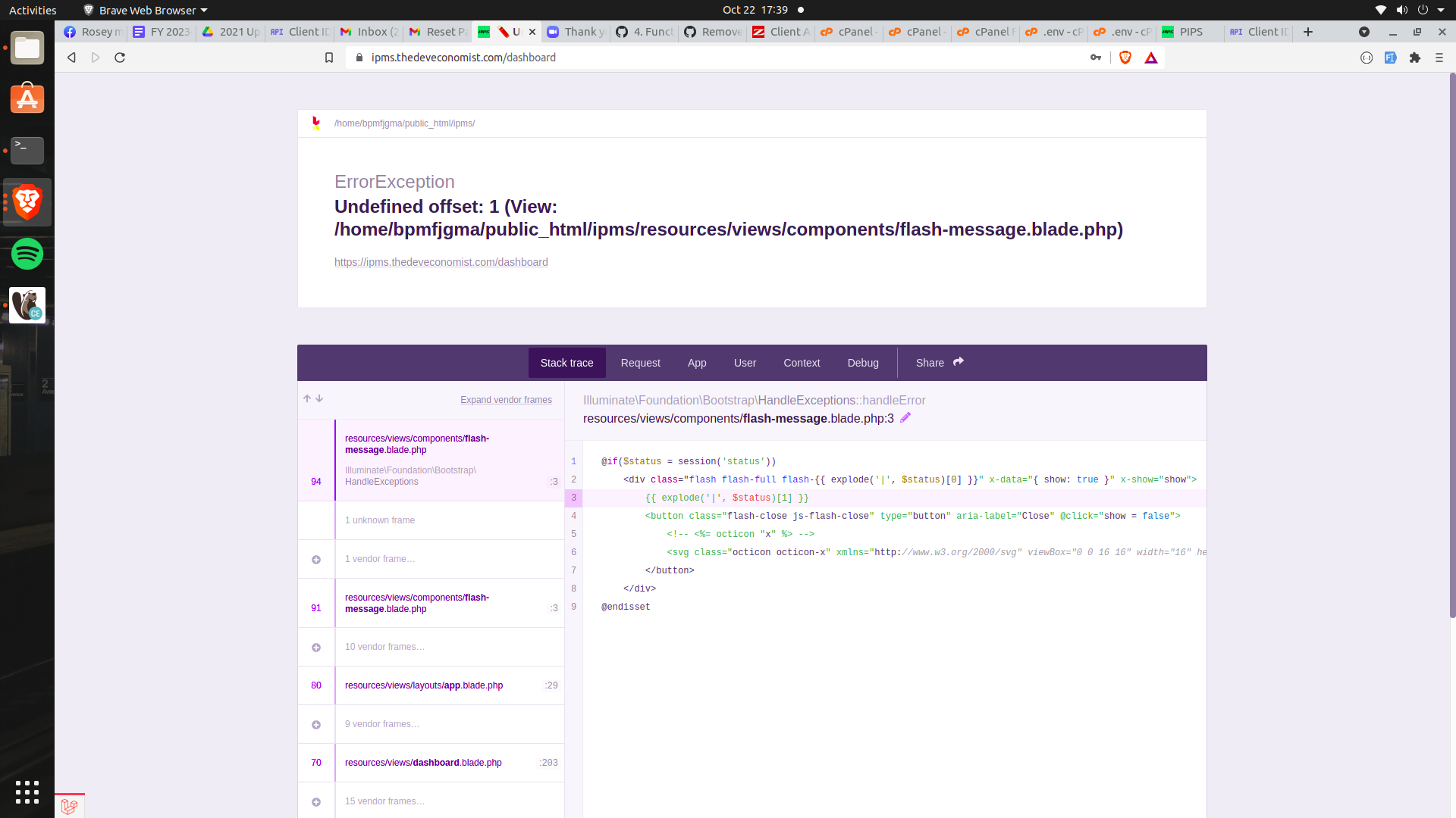 Undefined offset: 1 when reset password successfully · Issue #5 ...