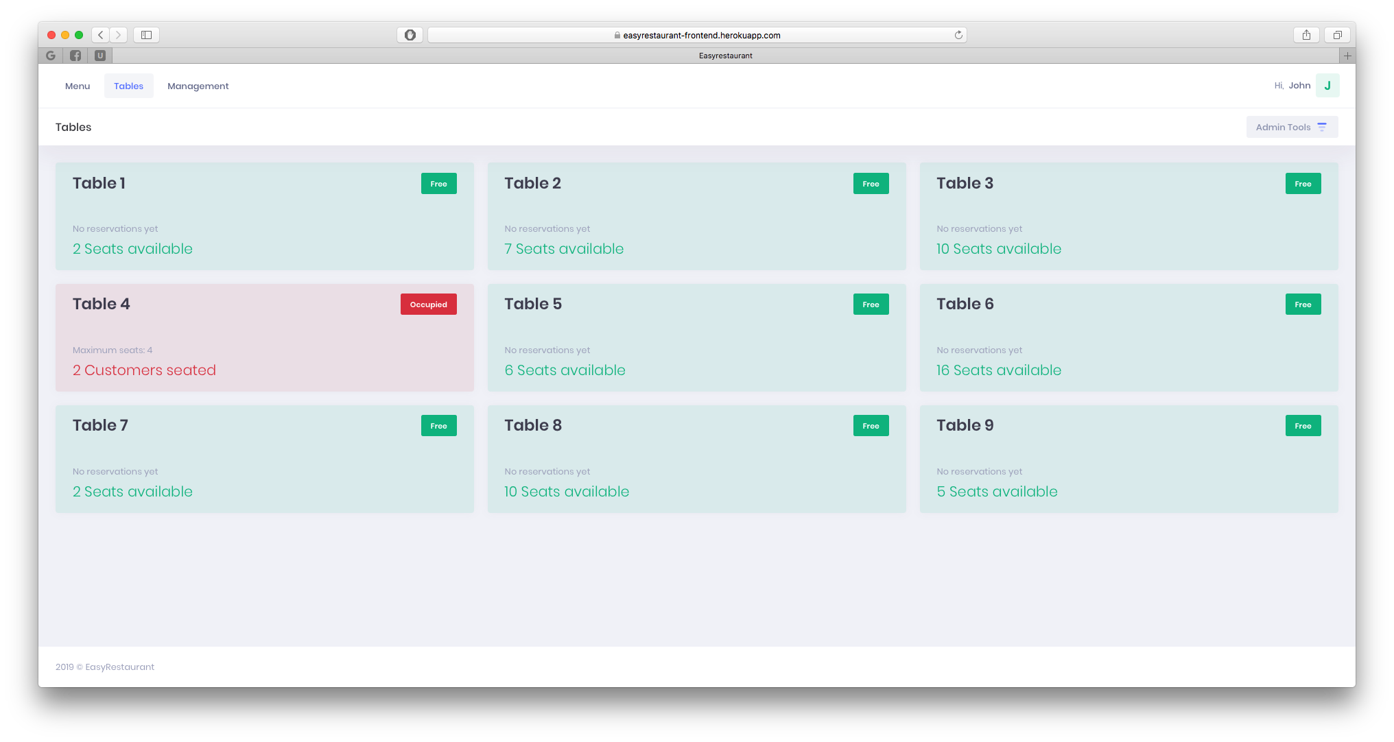GitHub - LucaBozzetto/EasyRestaurant: Manage a restaurant using this ...