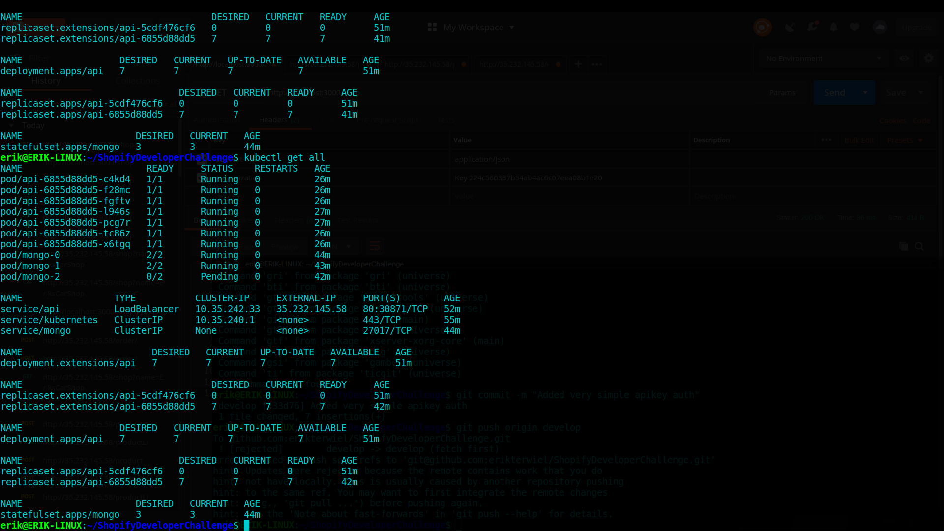GitHub - erikterwiel/ShopifyDeveloperChallenge: RESTful API made with ...