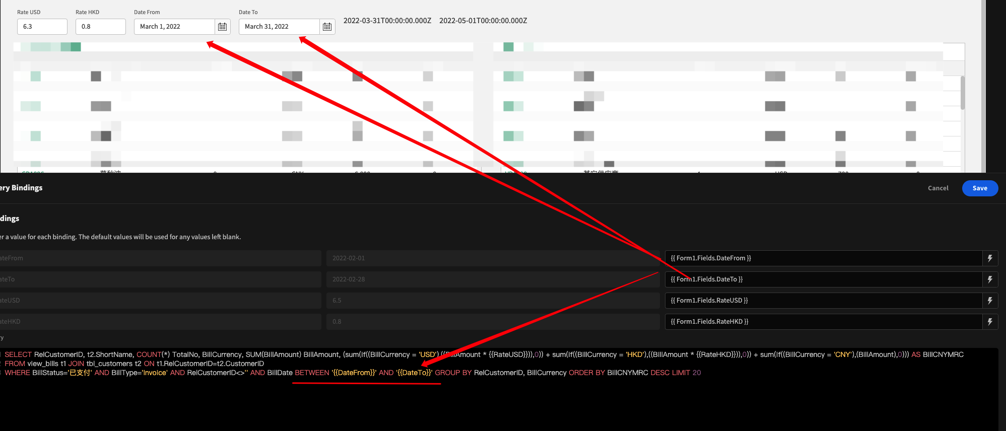 custom sql datetime type parameters issue · Issue #5187 · Budibase ...