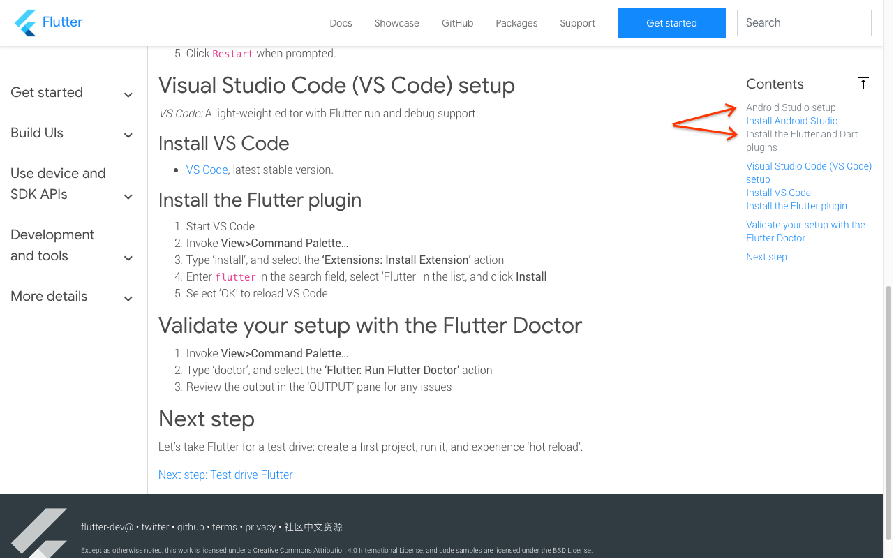 [dash] TOC issues · Issue #1272 · flutter/website · GitHub