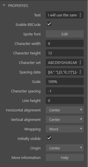 Using The Spritefont Plugin _ Migrating SpriteFont+ to Construct 3 – NZUM