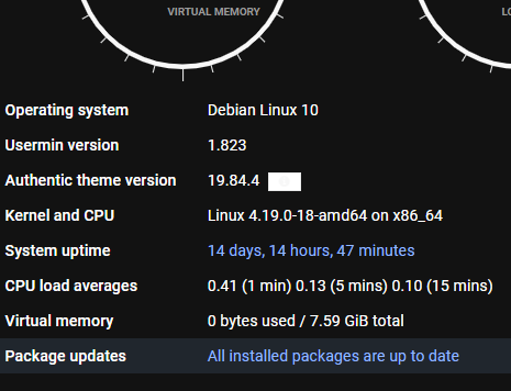 Button text cannot be seen. Perl 500 errors. Dashboard theme text is ...